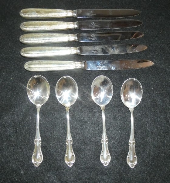 2 sets of sterling by International & Wallace (1 of 4)