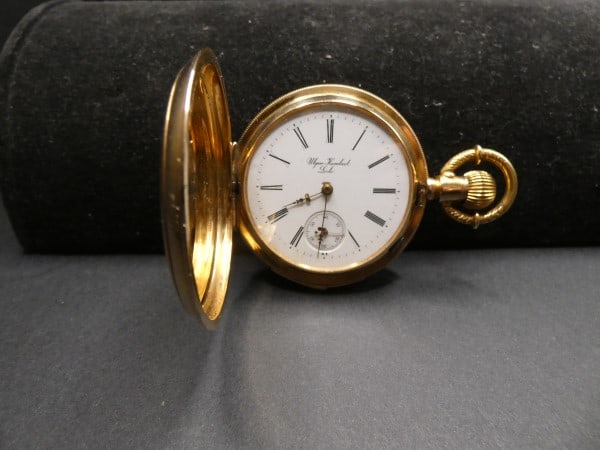 Man's Ulysse Humbert Repeater Locle pocket watch (1 of 5)