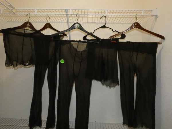 Woman's Fendi & in the style of Fendi sheer garments (1 of 6)