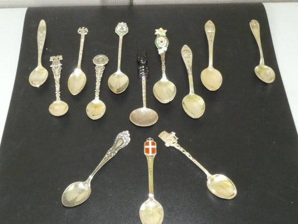 13 sterling souvenir spoons (1 of 5)
