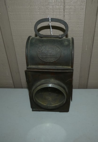 Antique metal Rail Road Lantern (1 of 9)
