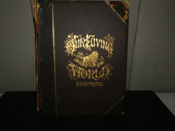Our Living World Illustrated copyright 1885 (1 of 6)