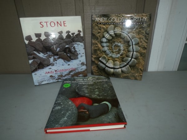 3 books by Andy Goldsworth (1 of 7)