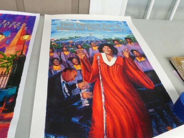 2 New Orleans Jazz & Heritage Posters (1 of 7)