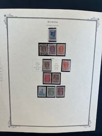 Antique Russian Stamps 1922-1924