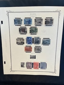 Vintage Russian Stamps 1942-1946