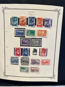 Vintage Russian Stamps 1940-1949