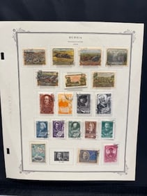 Vintage Russian Stamps 1956-57