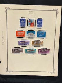 Vintage Russian Stamps 1960-1962