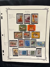 Vintage Russian Stamps 1962