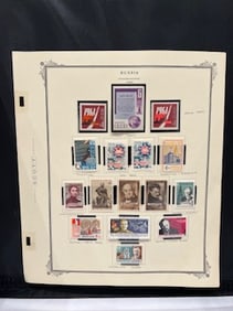 Vintage Russian Stamps 1963-1964