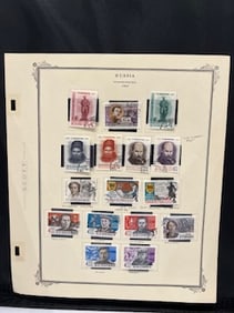 Vintage Russian Stamps 1964