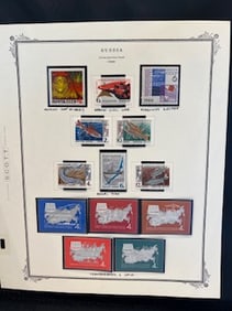 Vintage Russian Stamps 1967