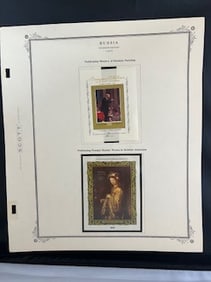 Vintage Russian Stamp 1973-1974