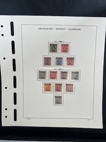 Antique Stamps from Deitschland/Germany/Allemagne 1920-1922