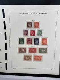 Antique Stamps from Deitschland/Germany/Allemagne 1922