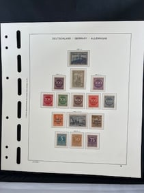 Antique Stamps from Deitschland/Germany/Allemagne 1923-