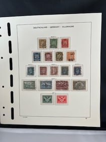 Antique Stamps from Deitschland/Germany/Allemagne 1923-1927