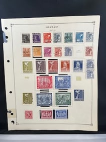 Antique German Stamps 1947-1948