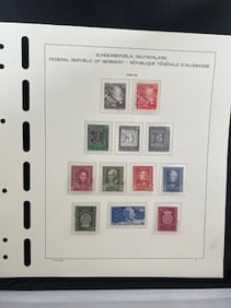 Vintage stamps from the Federal Republic of Germany 1949-1953