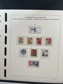 Vintage stamps from the Federal Republic of Germany 1982-1983