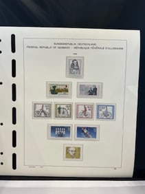 Vintage stamps from the Federal Republic of Germany 1985-