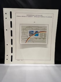 Vintage stamps from the Federal Republic of Germany 1990-1991