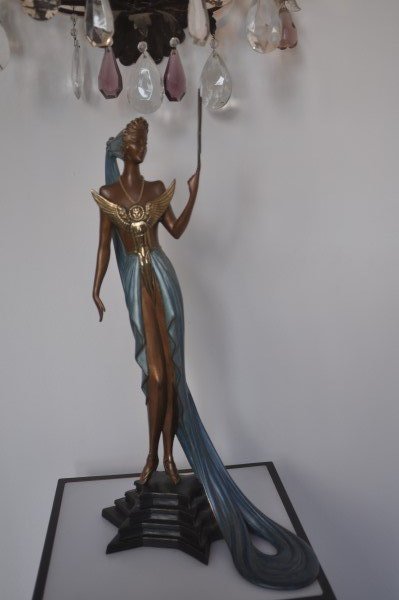 Erte Bronze "Astor", 1'6 3/4" H x 9' W: Erte Bronze "Astor", 1'6 3/4" H x 9' W