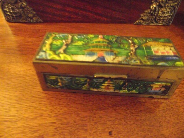 Japanese stamp box: Japanese stamp box