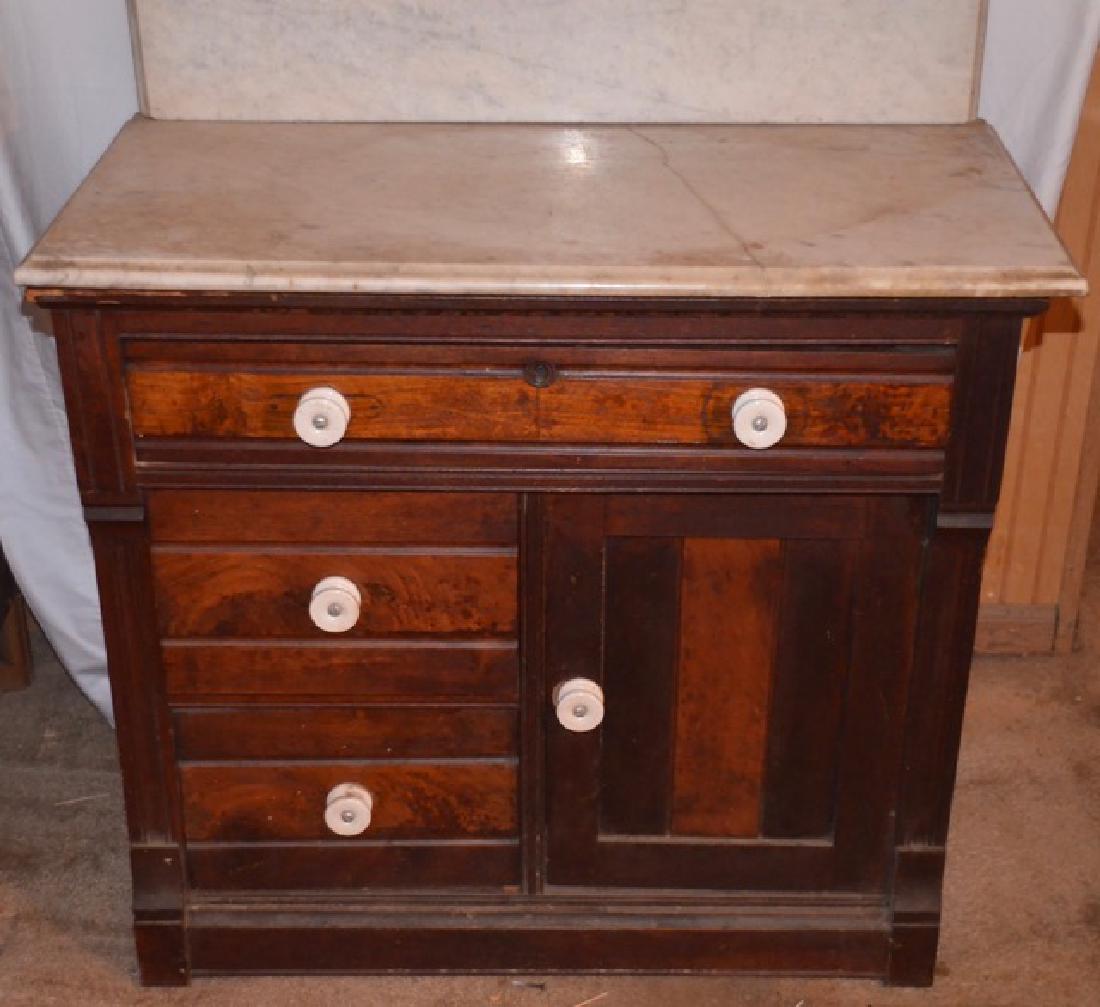 Marble Topped Wash Stand (1 of 3)