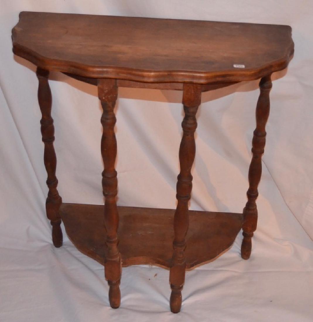 Small Half-Round Table (1 of 2)