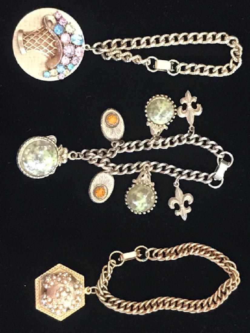 Three Costume Charm Bracelets (1 of 5)