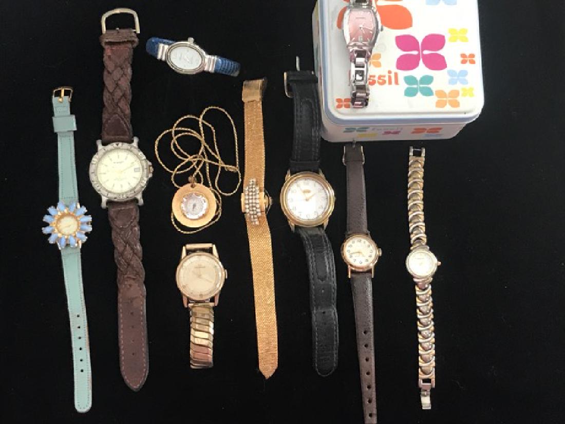 Watch Lot inc. Fossil, Wrangler, Guess & Others (10) (1 of 9)