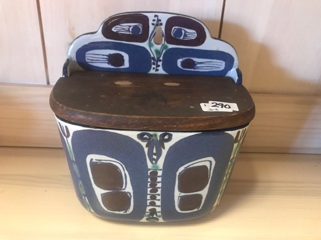 Royal Copenhagen Faience Tenera Salt Box (1 of 3)