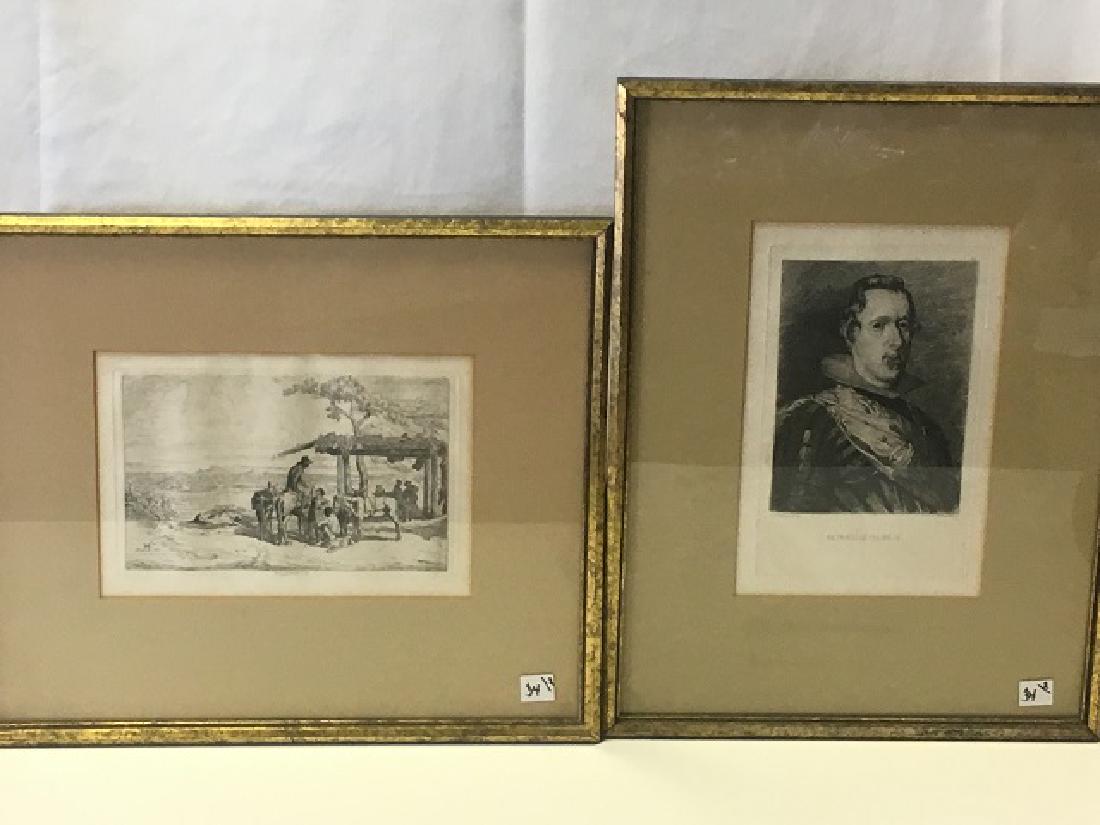 Two Framed Etchings (1 of 6)