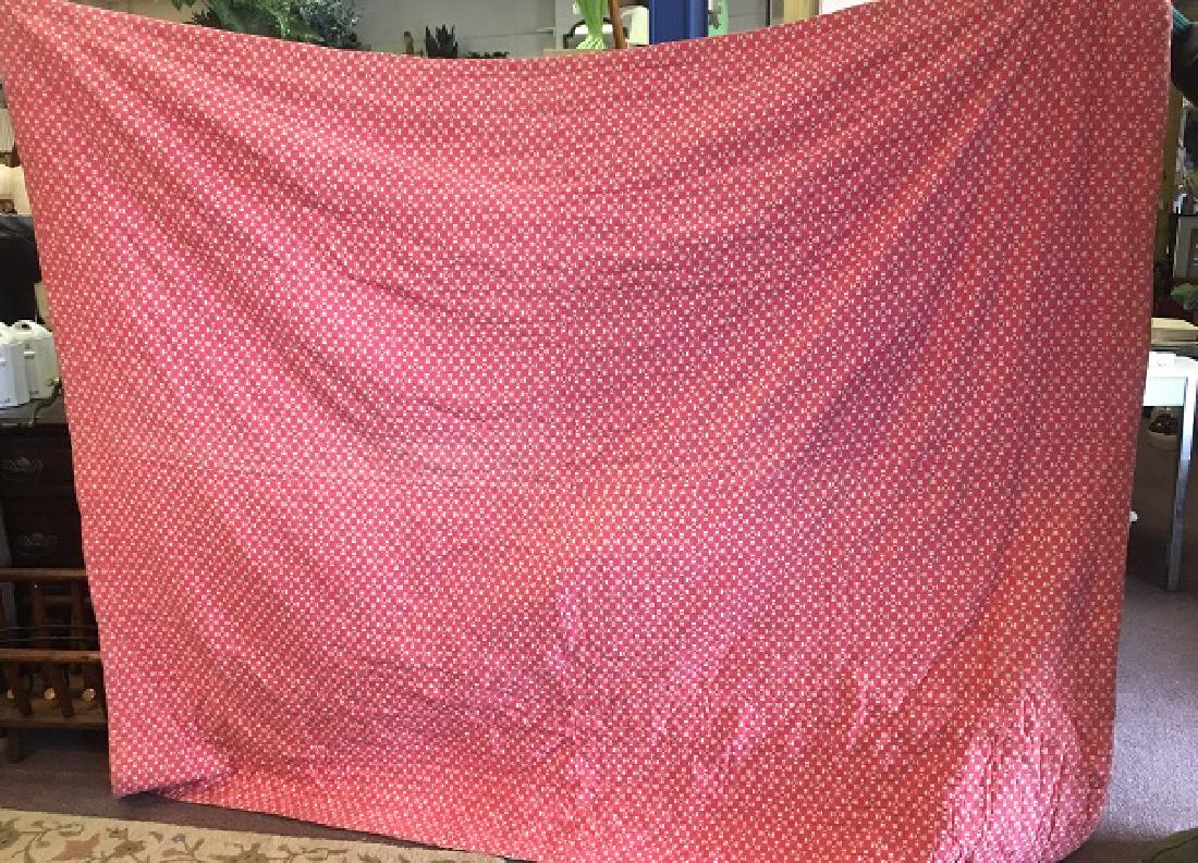 Vintage Hand Made Patchwork Quilt (1 of 5)