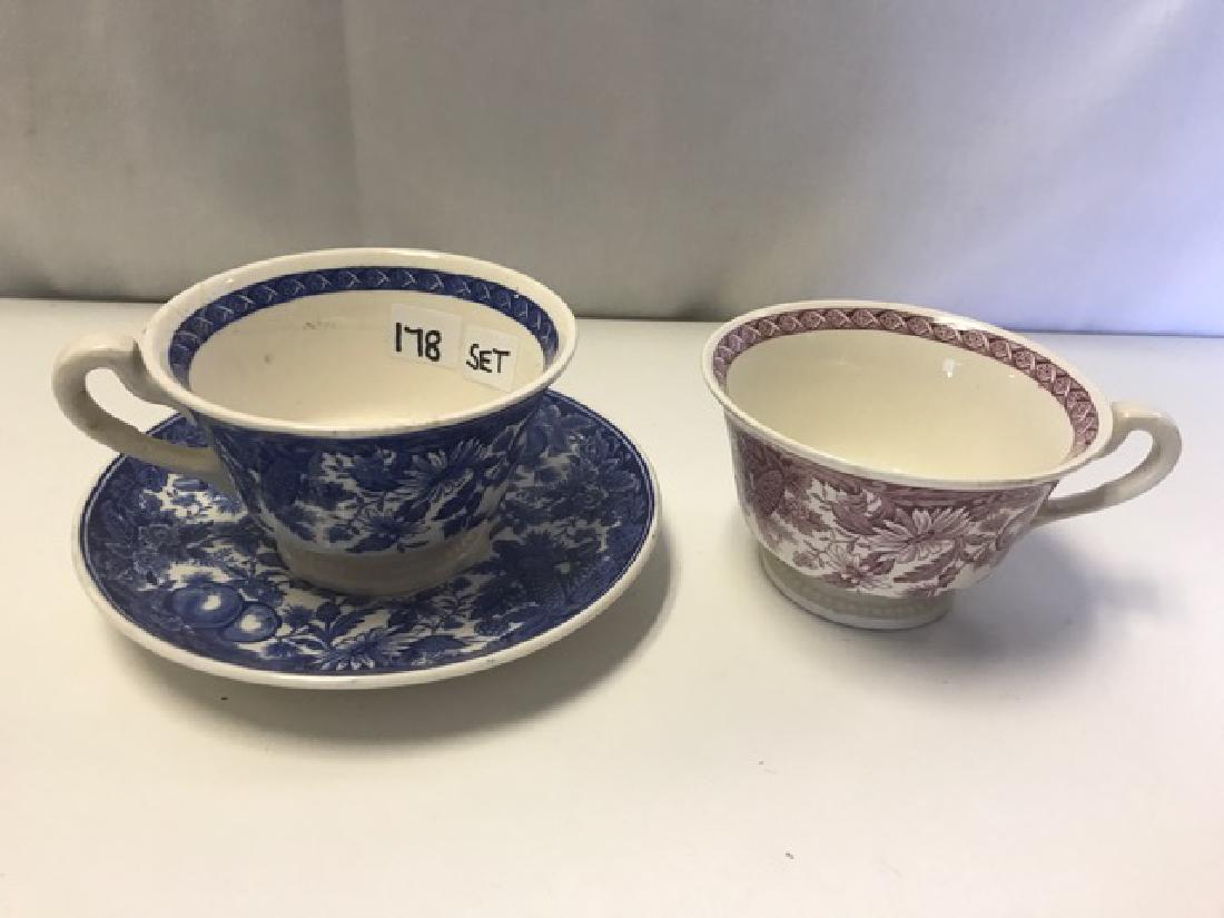 Vassar College Wedgwood Cups & Saucers (1 of 4)