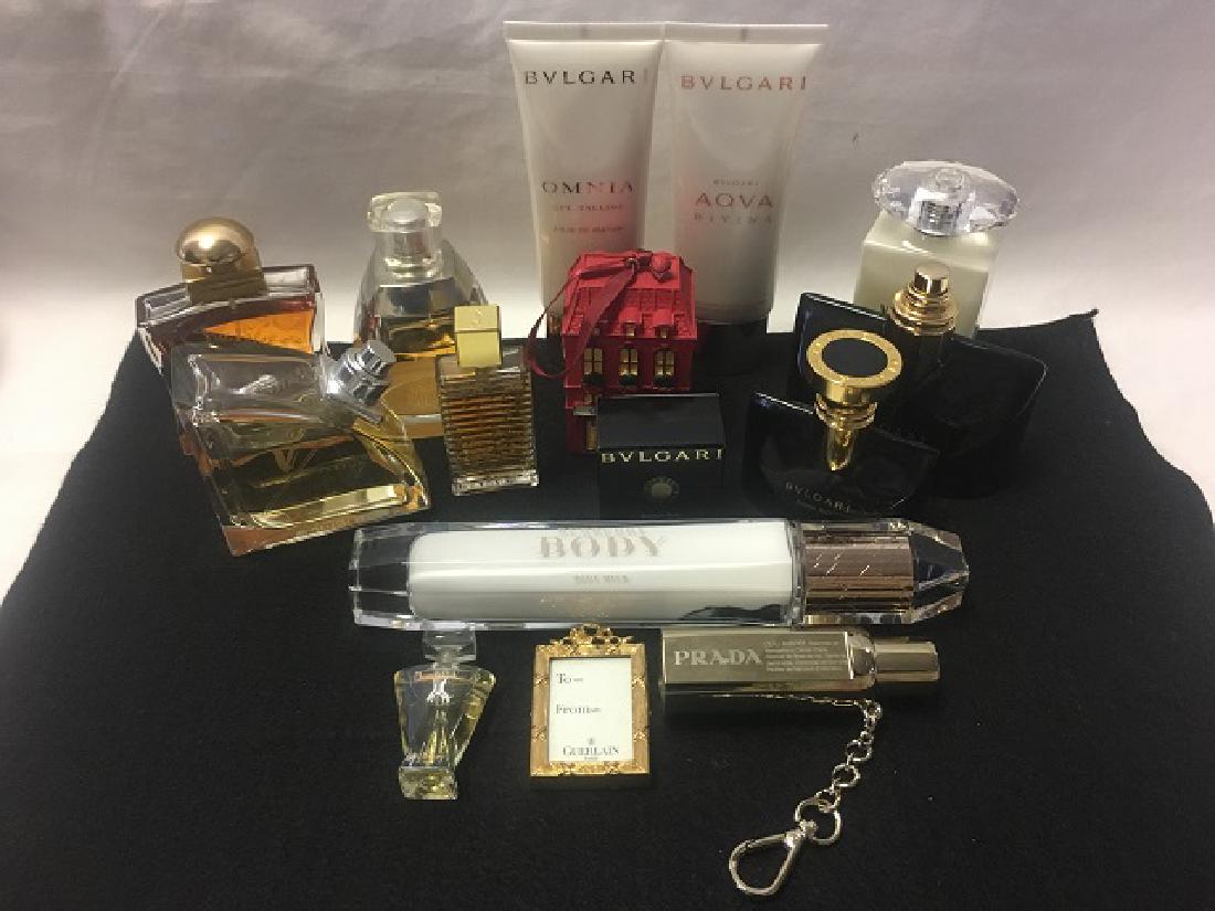 Lot of Designer Perfumes inc. Bulgari, 24 Faubourg, (1 of 8)