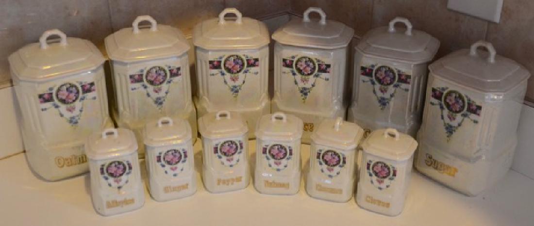 German Mepoco Ware Canister Set (12) (1 of 8)