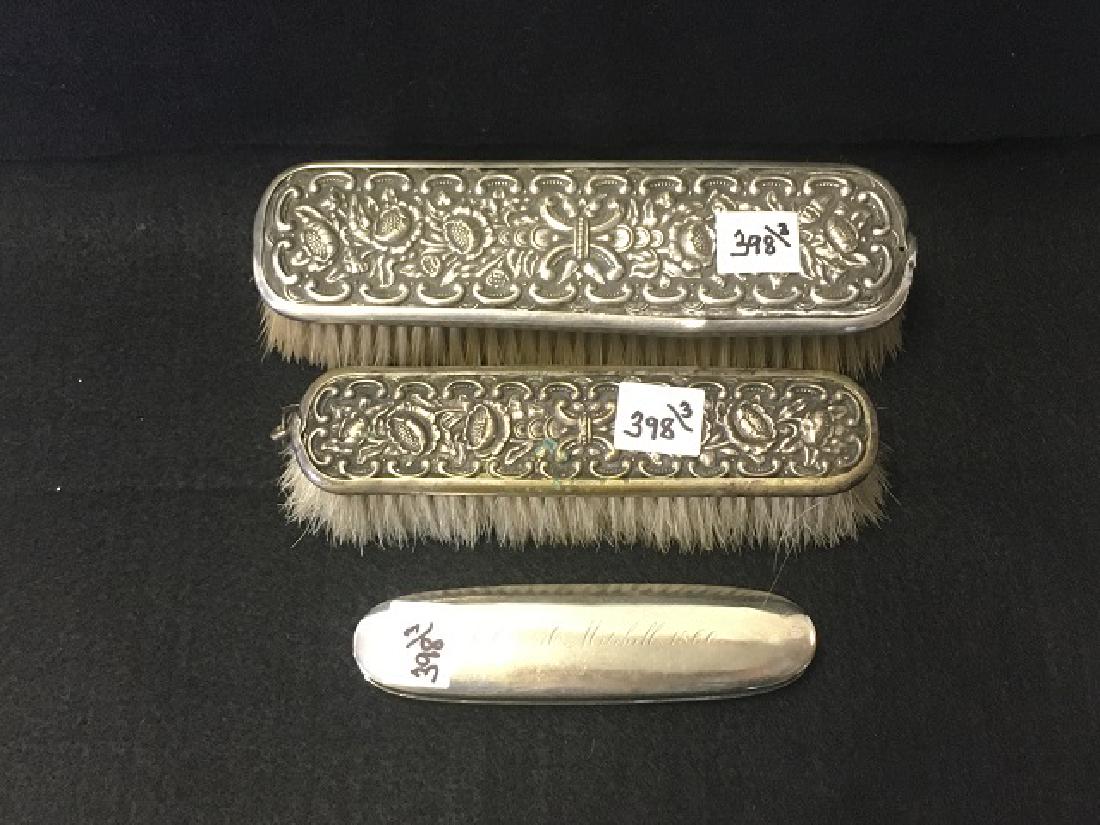 Partial Plated Silver Ladies Groming items (1 of 4)