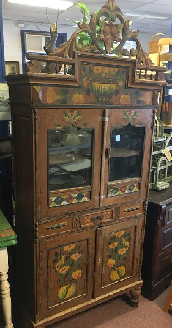 Painted Bavarian Cabinet (1 of 5)