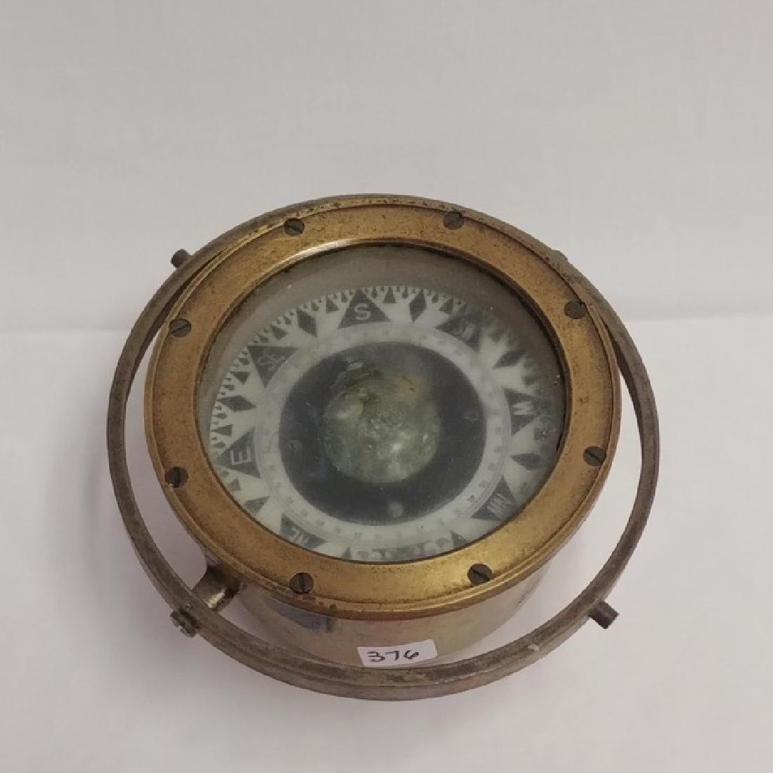 Brass Ship's Compass