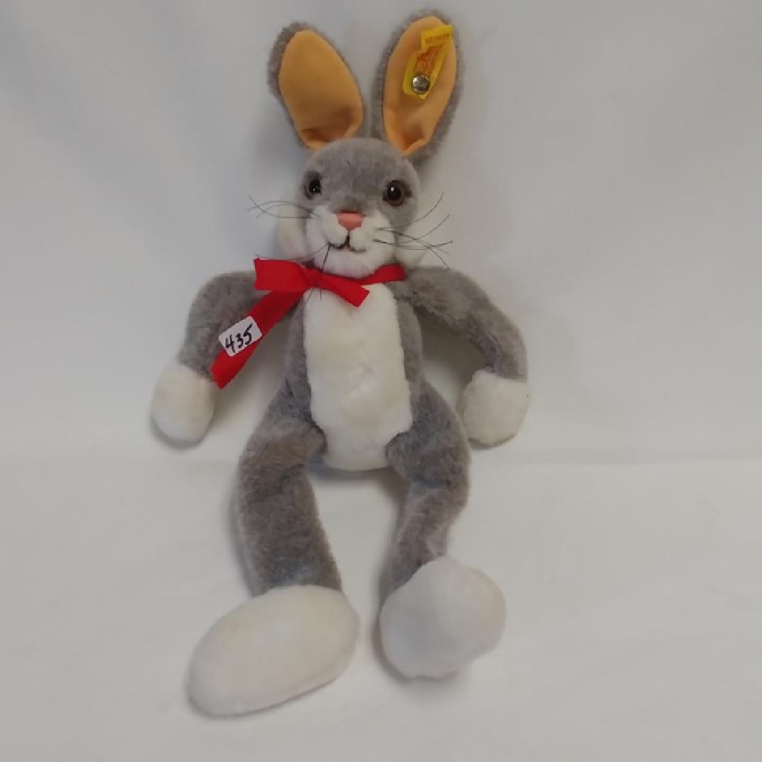 Steiff Bugs Bunny Style Rabbit: Full tag in ear. 13-1/2" high
