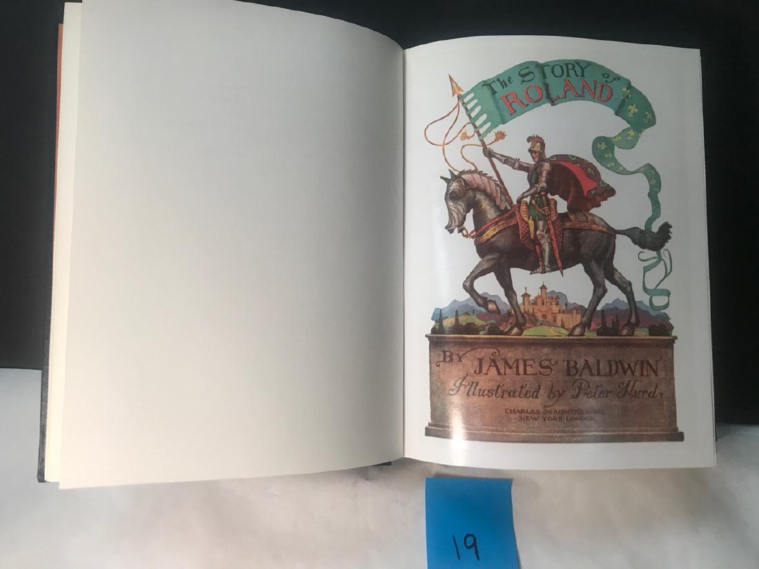 Easton Press The Story of Roland: The Story of Roland. By James Baldwin. Illustrated by Peter Hurd. Collector's Edition. Bound in Genuine Leather. The Easton Press, Norwalk, Connecticut