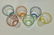 Colorful Striped Ice Tea Glasses (6) - 2