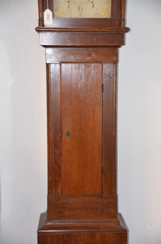 Silas Hoadley Grandfather Clock Lot 260
