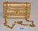 Chanel Gold Leather Purse