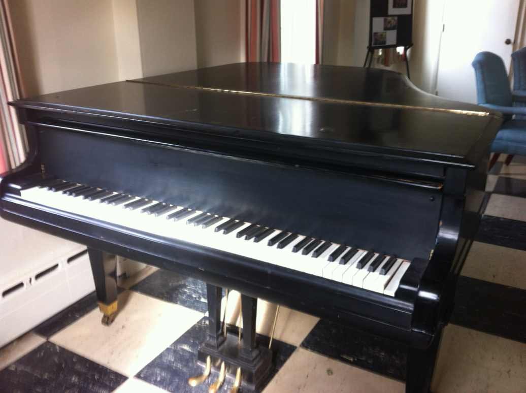 Weber Baby Grand Piano: Description to follow.