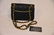 Vintage Chanel Black Silk Quilted Purse - 2