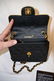 Vintage Chanel Black Silk Quilted Purse - 4